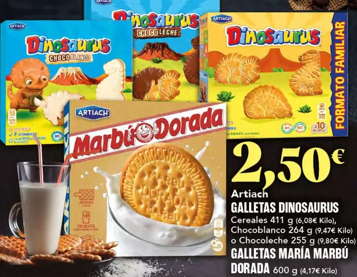 Artiach - Galletas Dinosaurus