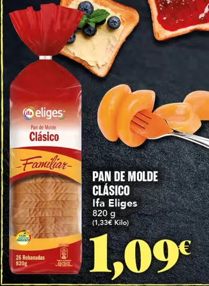 Ifa Eliges - Pan De Molde Clasico