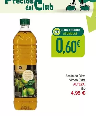 Alteza - Aceite De Oliva Virgen Extra
