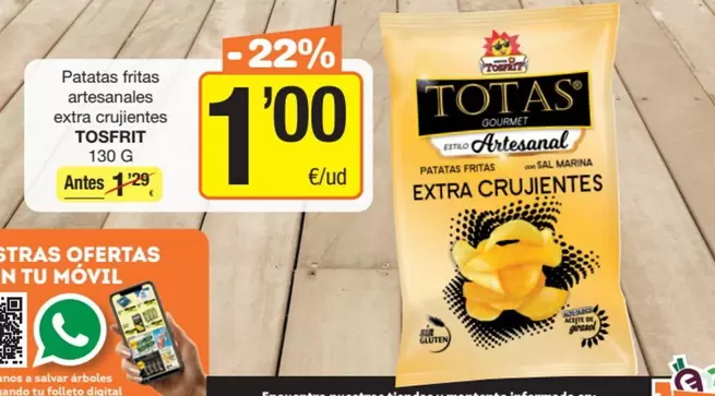 Tosfrit - Patatas Fritas Artesanales Extra Crujientes