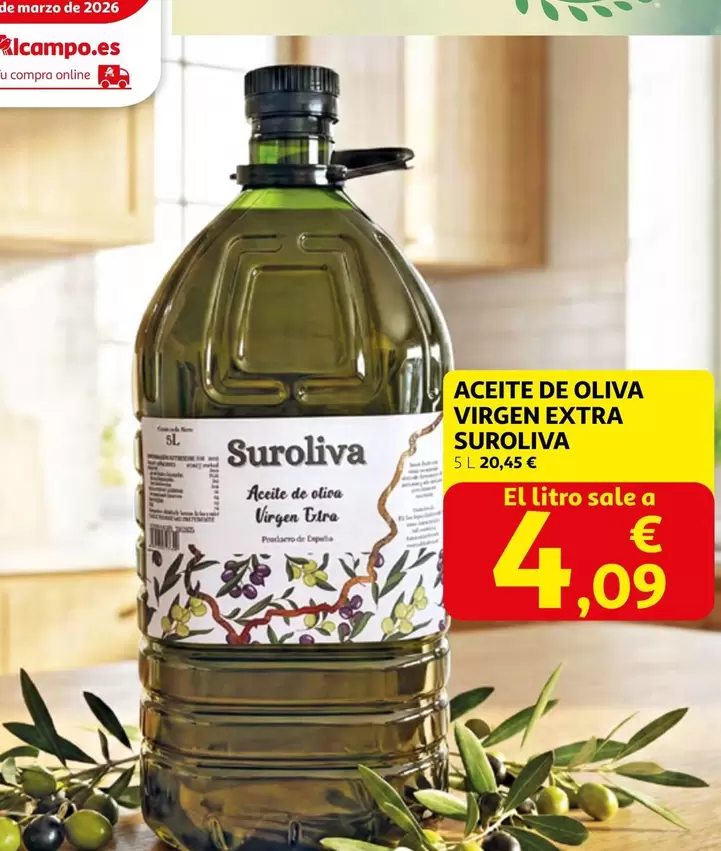 Suroliva - Aceite De Oliva Virgen Extra