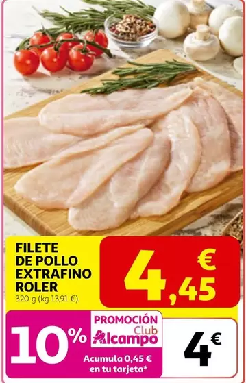 Roler - Filete De Pollo Extrafino