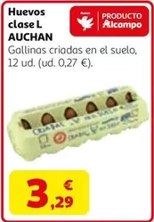 Auchan - Huevos Clase L