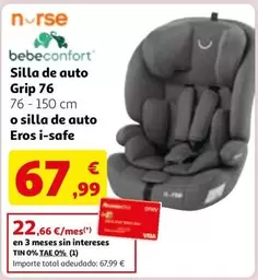 Bebé Confort - Silla De Auto Grip 76