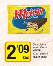 Meivel - Chocolatina Turron Viena