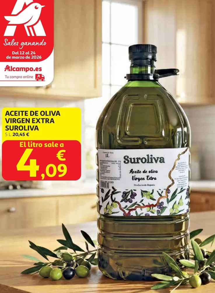 Suroliva - Aceite De Oliva Virgen Extra