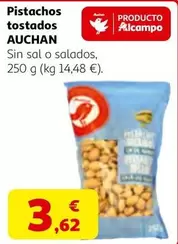 Auchan - Pistachos Tostados