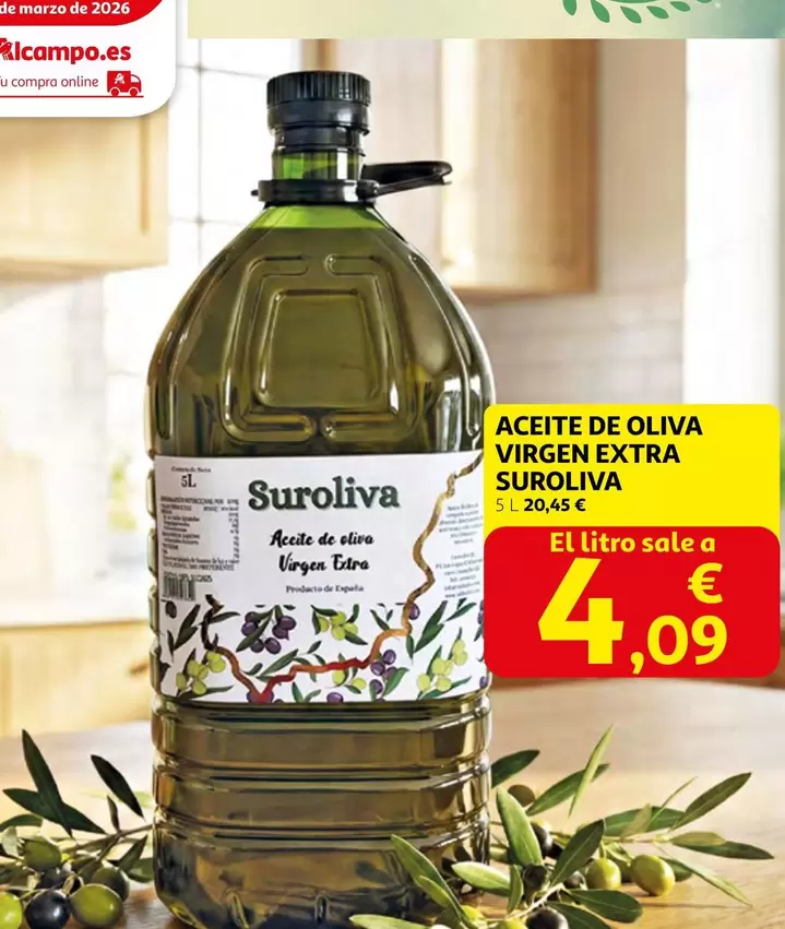 Suroliva - Aceite De Oliva Virgen Extra