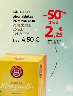 Pompadour - Infusiones Piramidales