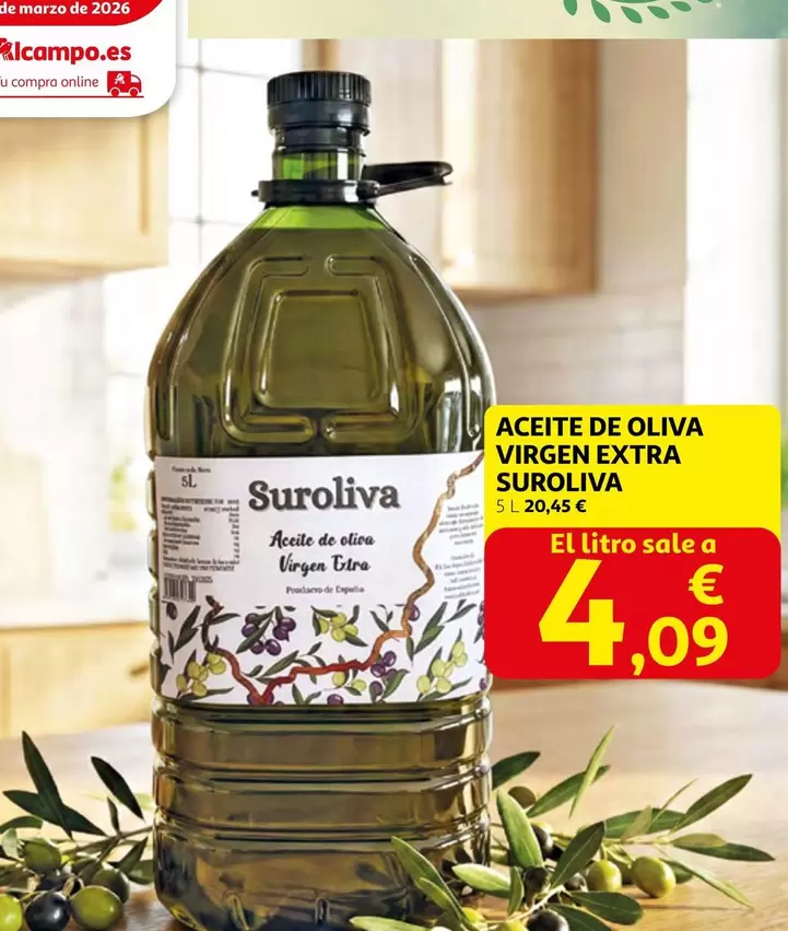 Suroliva - Aceite De Oliva Virgen Extra