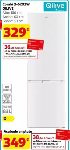 qilive - Combi Q-E202W Q.T. Q.A. Dolce Intenso