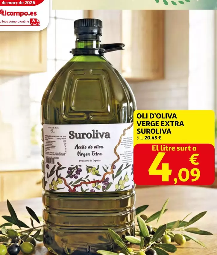 Suroliva - Oli D'oliva Verge Extra