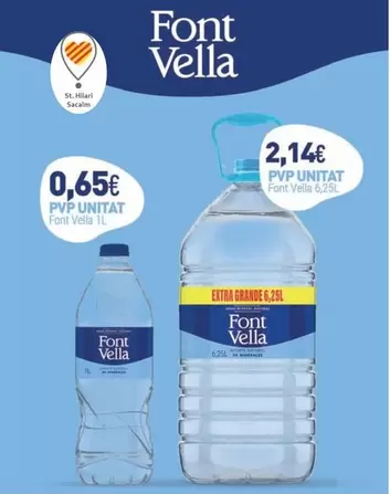 Font Vella - 6,25 L