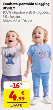 Disney - Camiseta, Pantalon O Legging