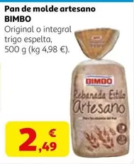 Bimbo - Pan De Molde Artesano