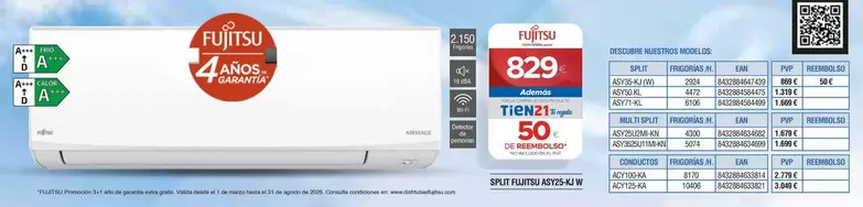 Fujitsu - Téléviseur 43" 4k Uhd