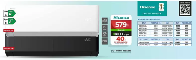 Hisense - Split HB25XUOA