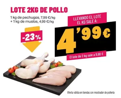 Lote 2Kg De Pollo