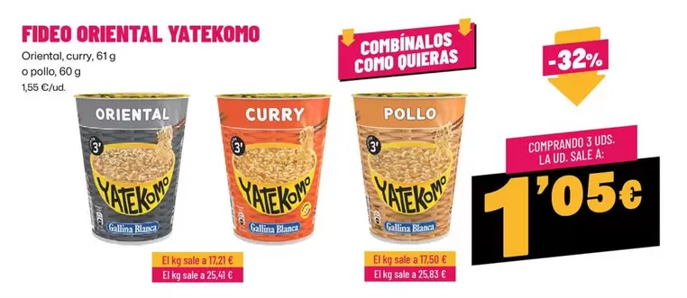 Yatekomo - Fideo Oriental