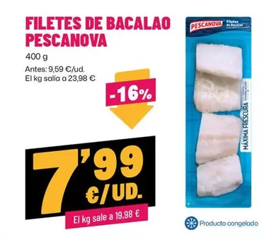 Pescanova - Filetes De Bacalao