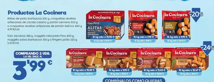 La Cocinera - Productos