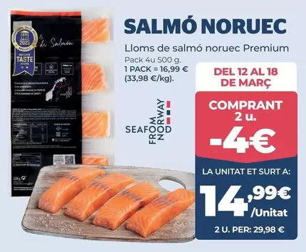La Sirena - Lloms De Salmo Noruec Premium