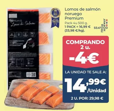 La Sirena - Lomos De Salmon Noruego Premium