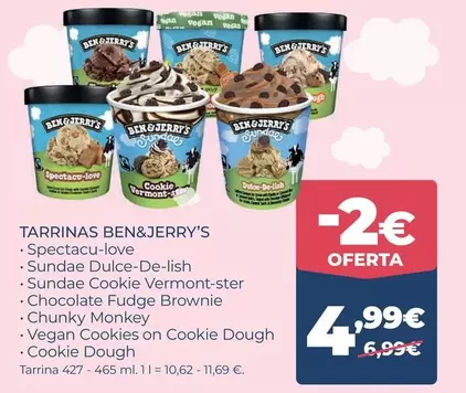 Ben & Jerry's - Tarrinas
