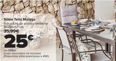 Sillón Tello Málaga