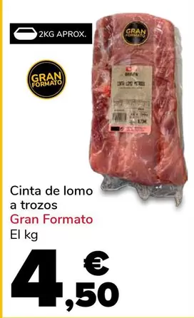 Cinta De Lomo A Trozos