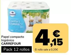 Carrefour - Papel Compacto Higienico