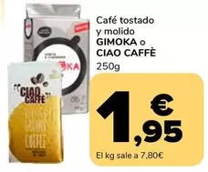 Gimoka/Ciao Caffe - Café Tostado Y Molido