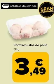Contramuslos De Pollo