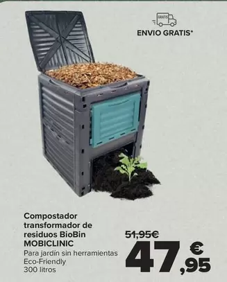 Mobiclinic - Compostador Transformador De Residuos Biobin