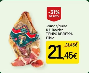 Tiempo De Sierra - Jamon S/Hueso D.E. Trevelez