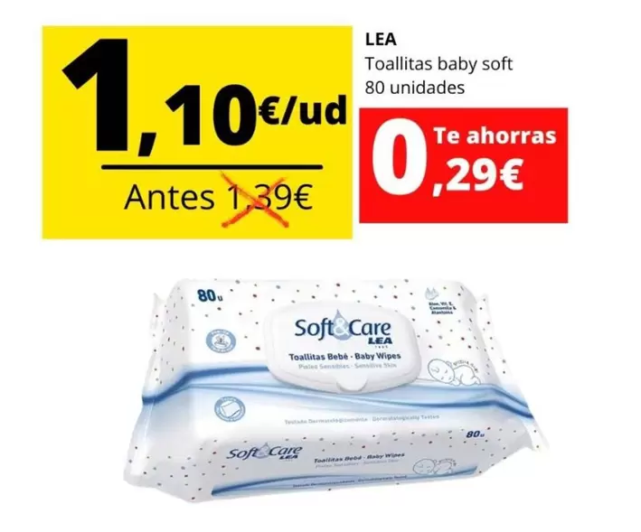 LeA - Toallitas Baby Soft