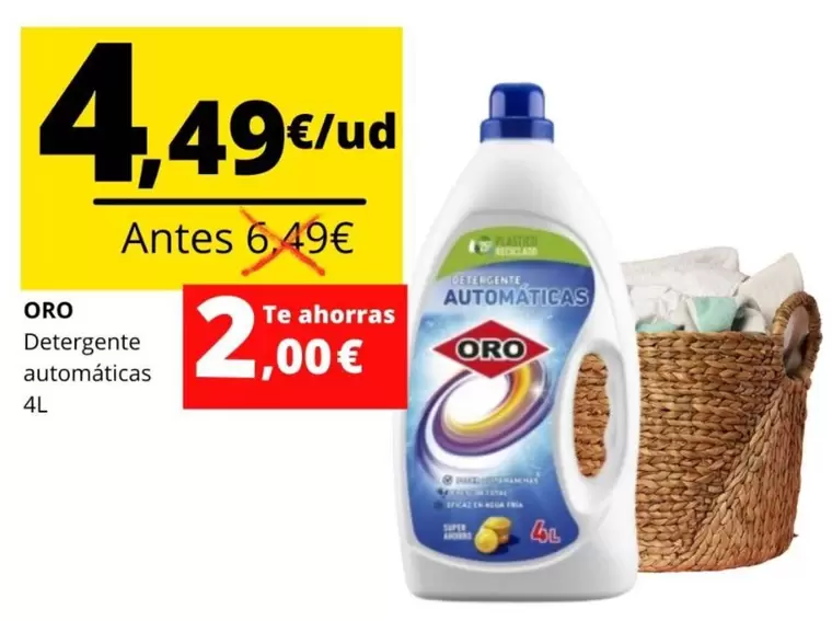 Oro - Detergente Automáticos