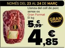 Llonza Del Coll De Porc Sense Os