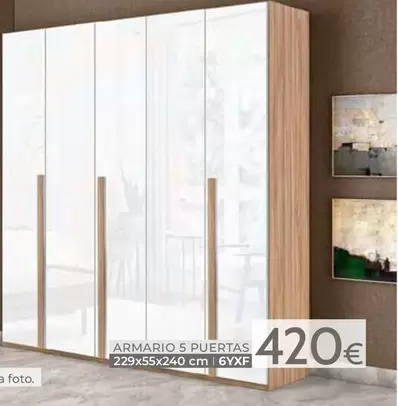 Armario 5 Puertas