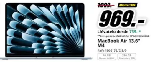 Ram - Macbook Air 13.6 M4