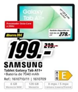 Samsung - Tablet Galaxy Tab A11+