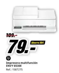 HP - Impresora Multifunción Envy 6530e