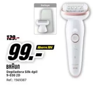 Braun - Depiladora Silk-épil 9-0302d