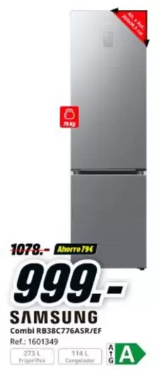 Samsung - Combi Rb38c67ga5r/ef