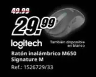 Logitech - Ratón Inalámbrico M650 Signature M