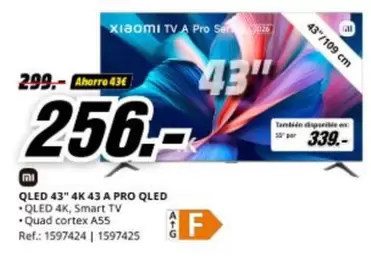 MSI - Qled 43" 4k 43 A Pro Qled