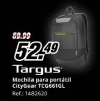Targus - Mochila Para Portátil CityGear TCG661GL
