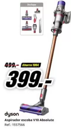 Dyson - Aspirador Escoba V10 Absolute