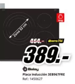 Balay - Placa Inducción 3eb967fre