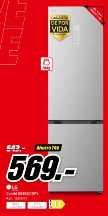 LG - Combi Gb582idry